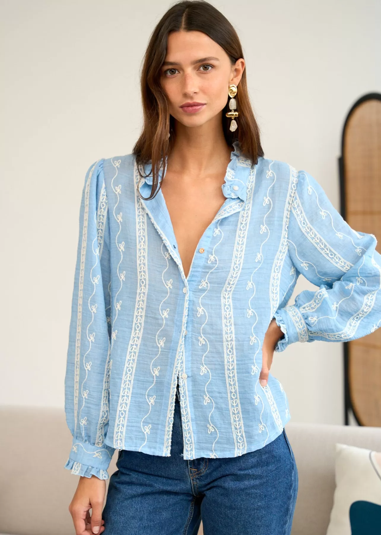Motus Boutique Blouse Baya< Chemises & Blouses