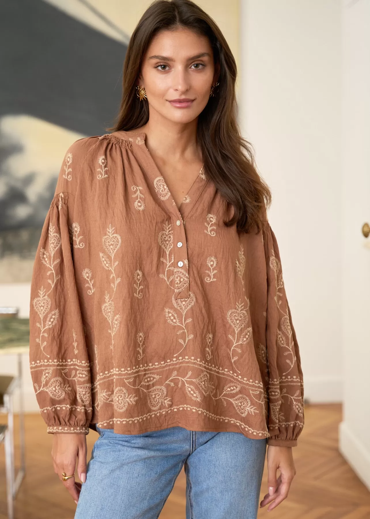 Motus Boutique Blouse Manel< Chemises & Blouses