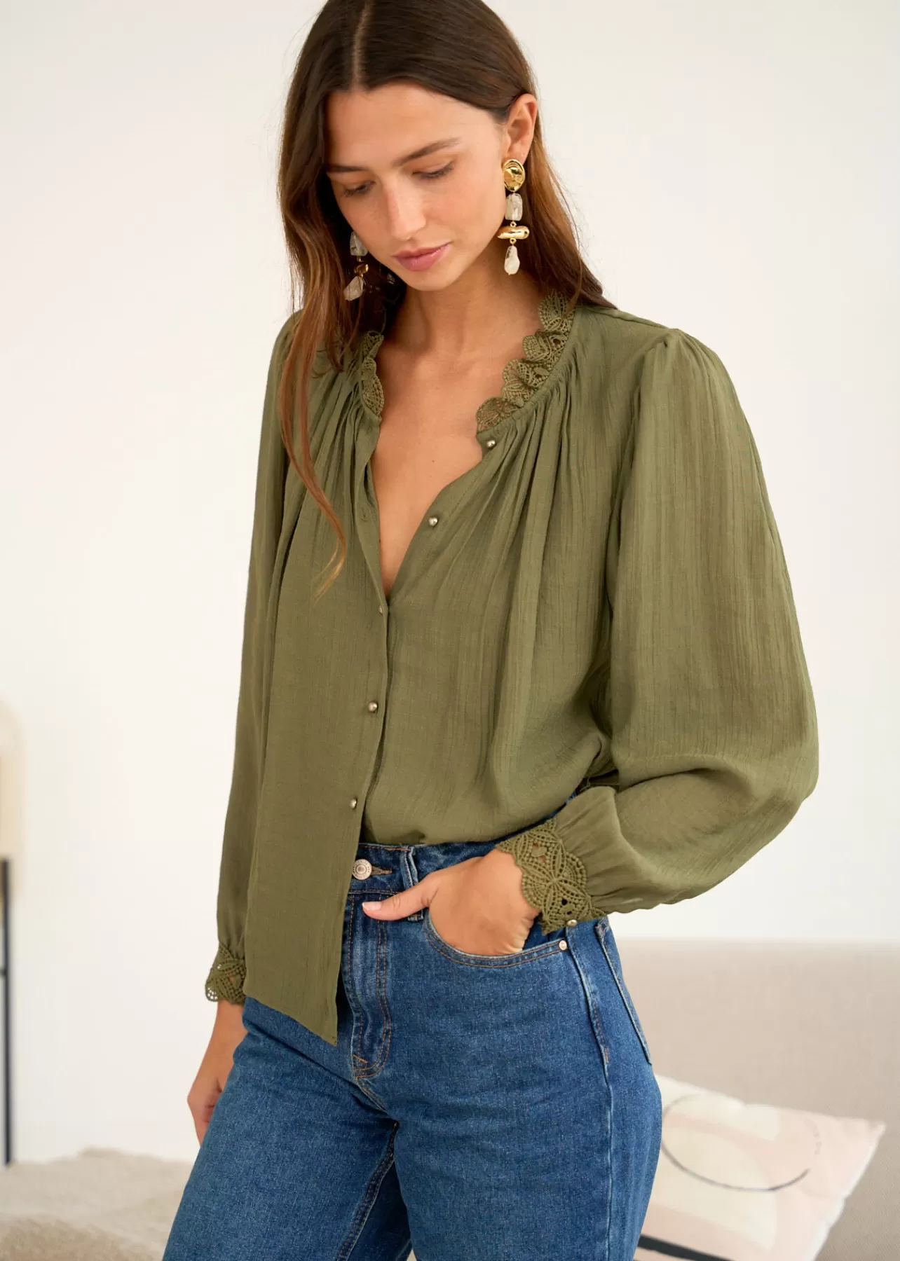 Motus Boutique Blouse Paola< Chemises & Blouses