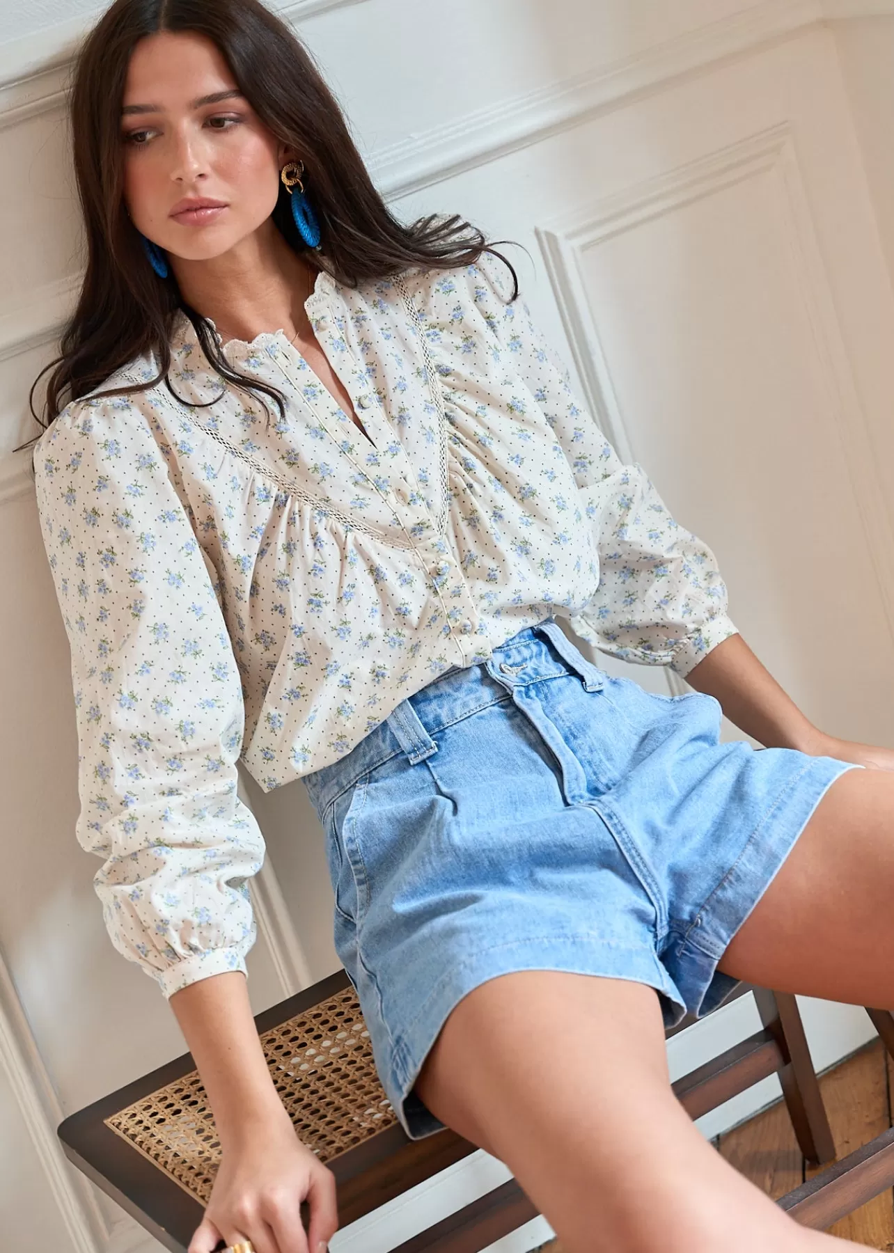Motus Boutique Blouse Paula< Chemises & Blouses