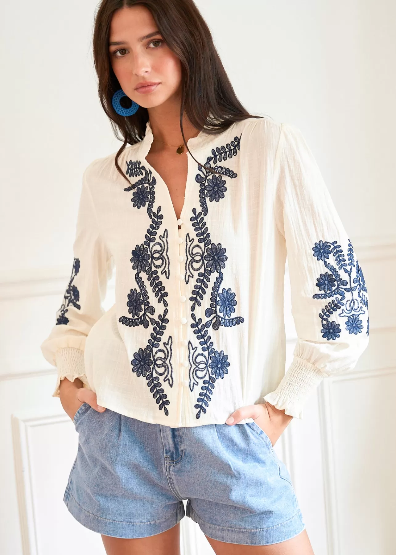 Motus Boutique Blouse Roma< Chemises & Blouses