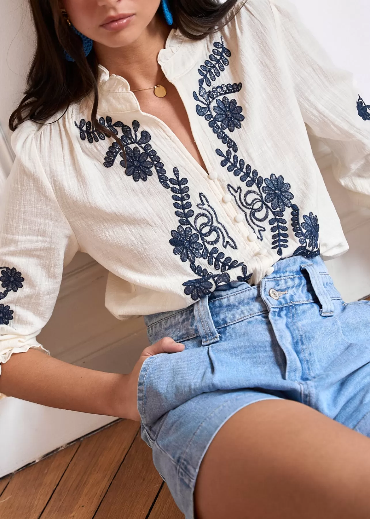 Motus Boutique Blouse Roma< Chemises & Blouses