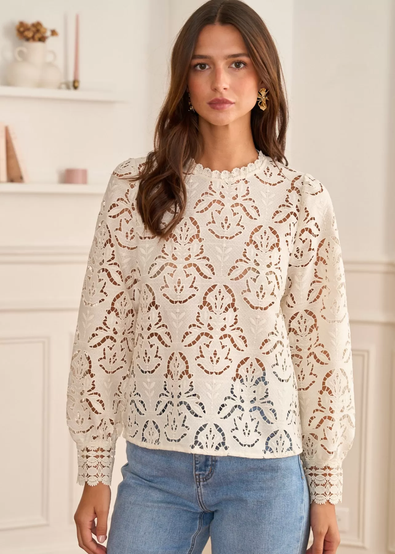 Motus Boutique Blouse Rose< Chemises & Blouses