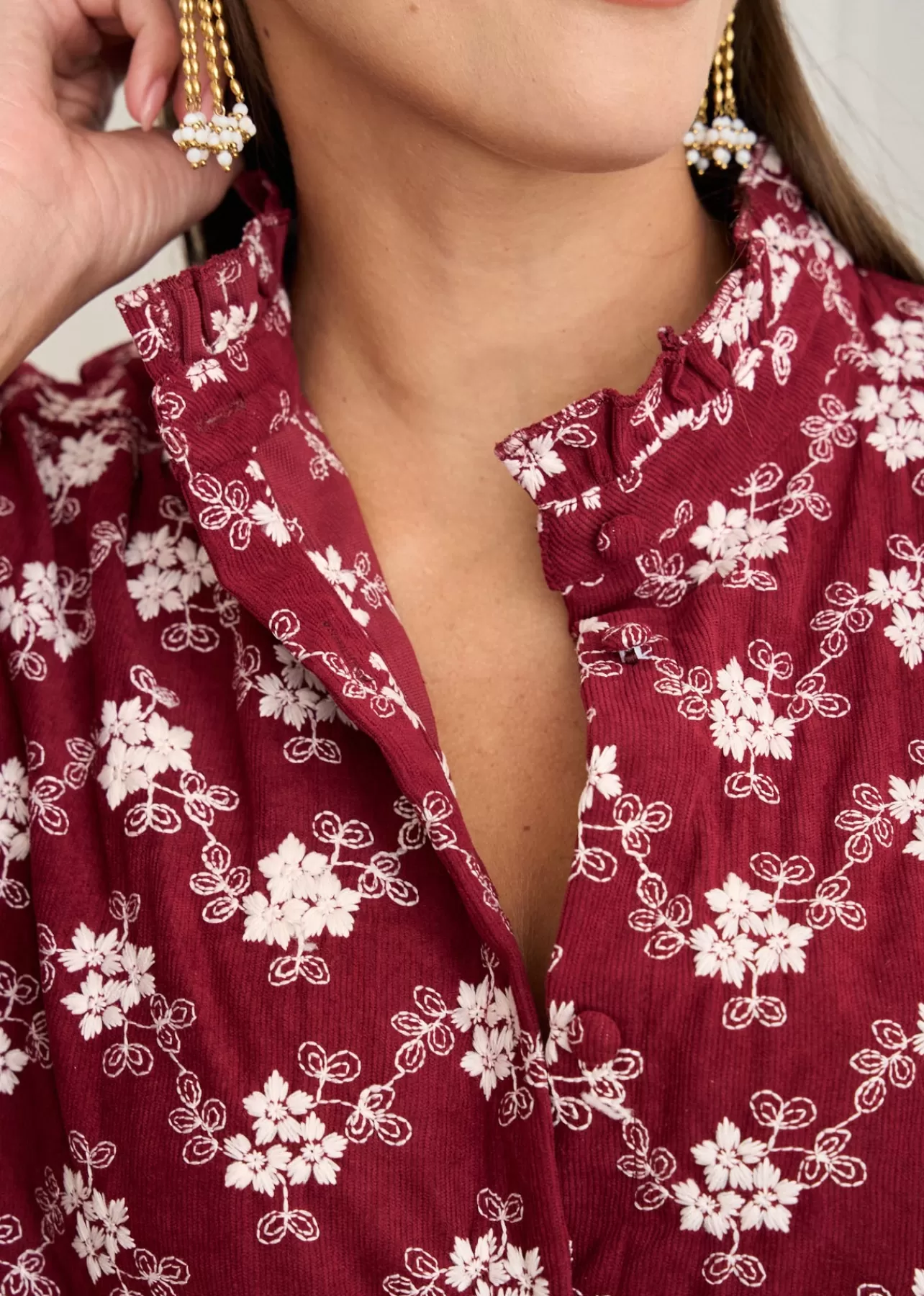Motus Boutique Blouse Solange< Chemises & Blouses