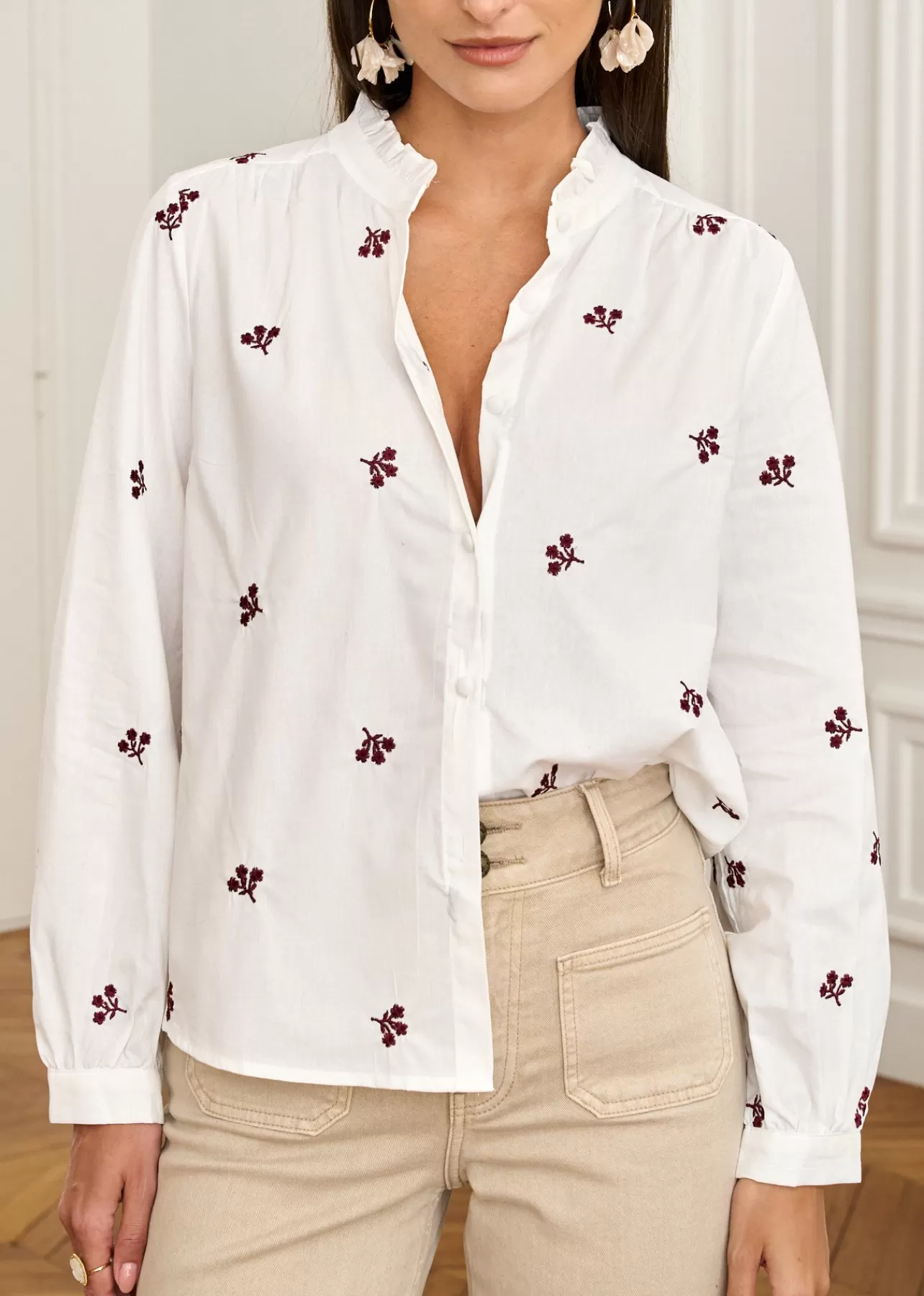 Motus Boutique Blouse Violaine< Chemises & Blouses