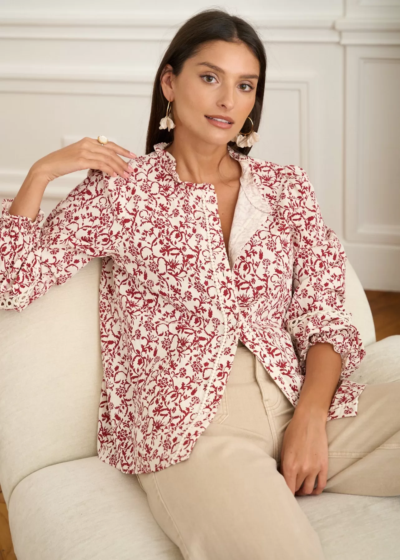 Motus Boutique Blouse Zina< Chemises & Blouses