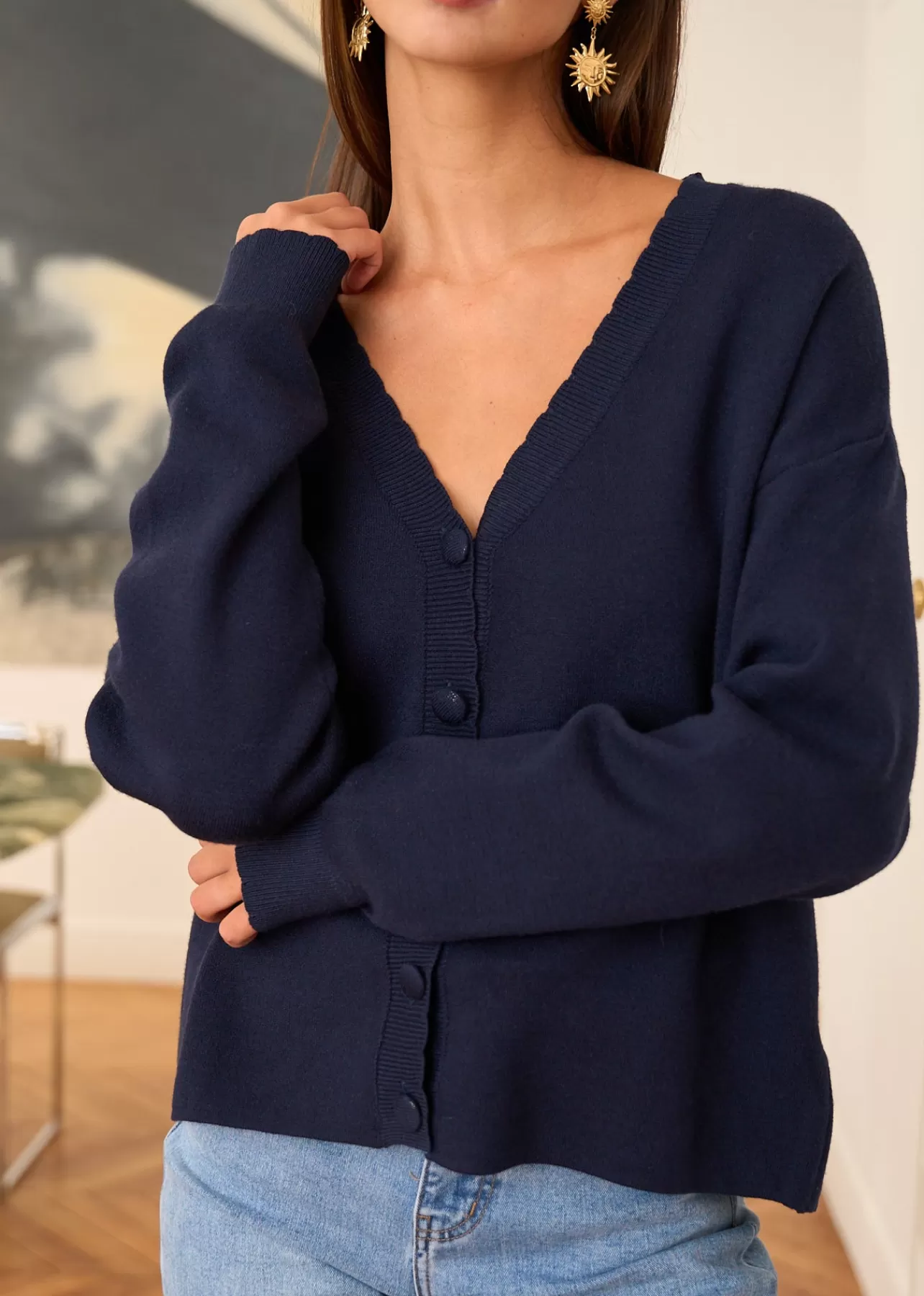 Motus Boutique Gilet Anne< Mailles