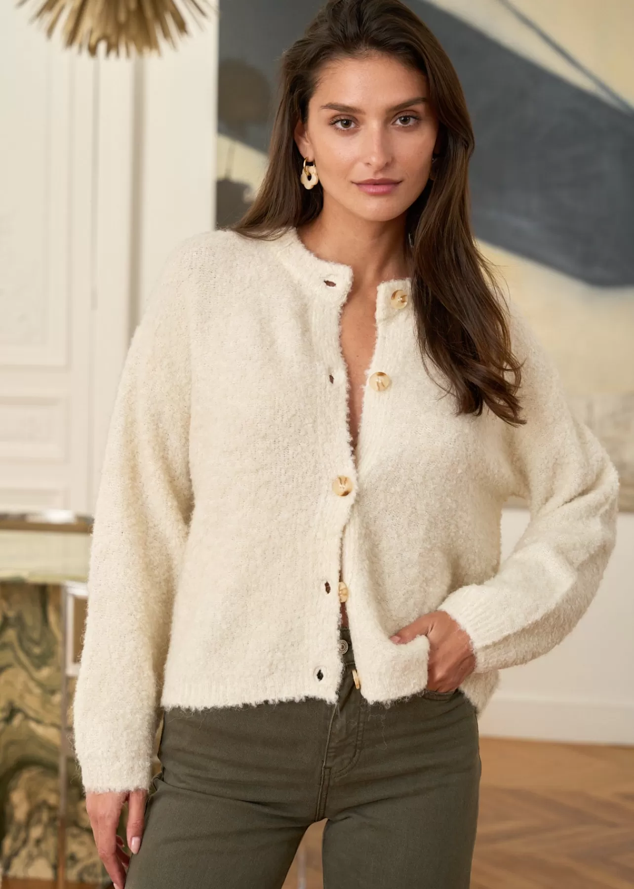 Motus Boutique Gilet Annie< Mailles