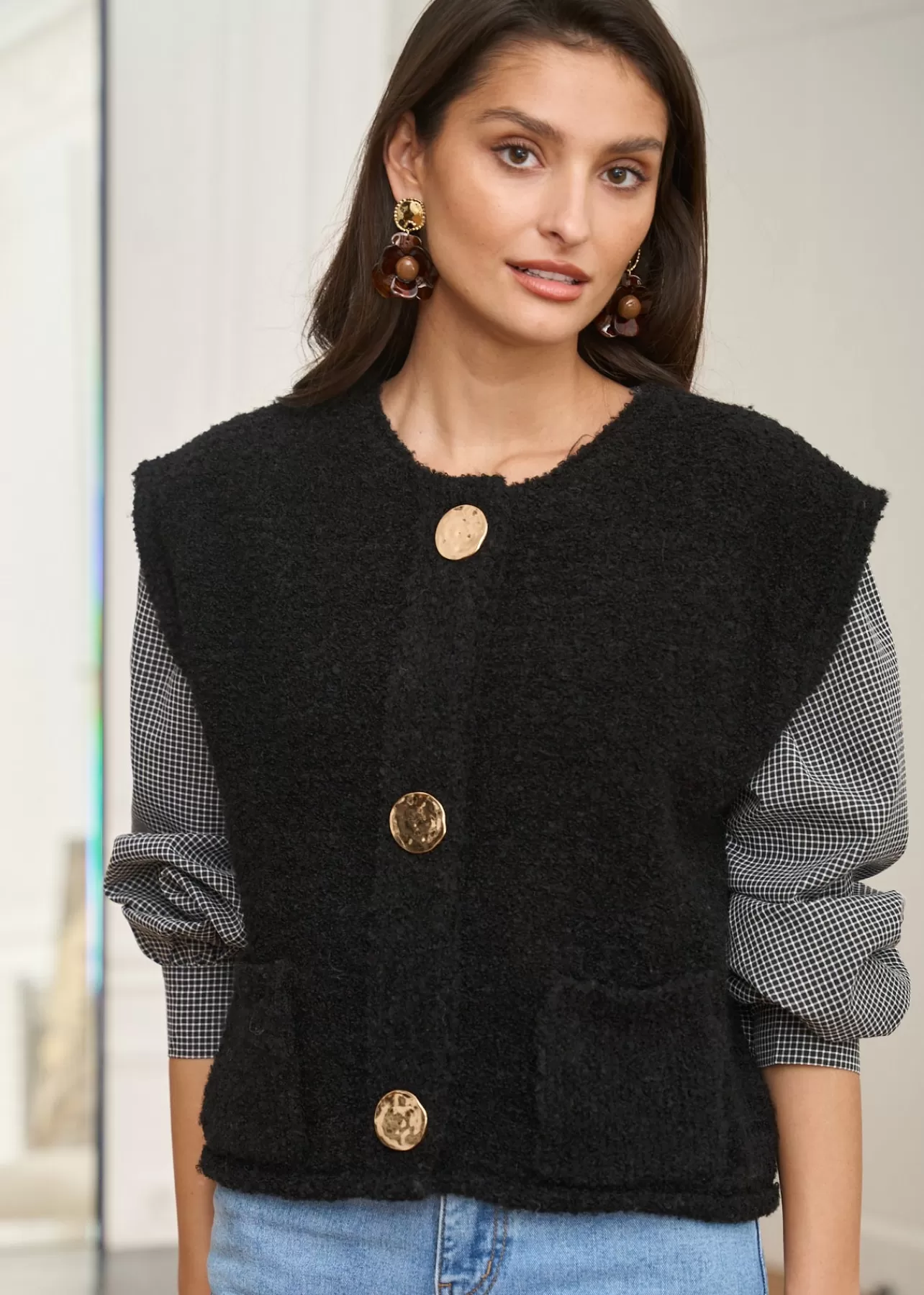 Motus Boutique Gilet Artus< Mailles