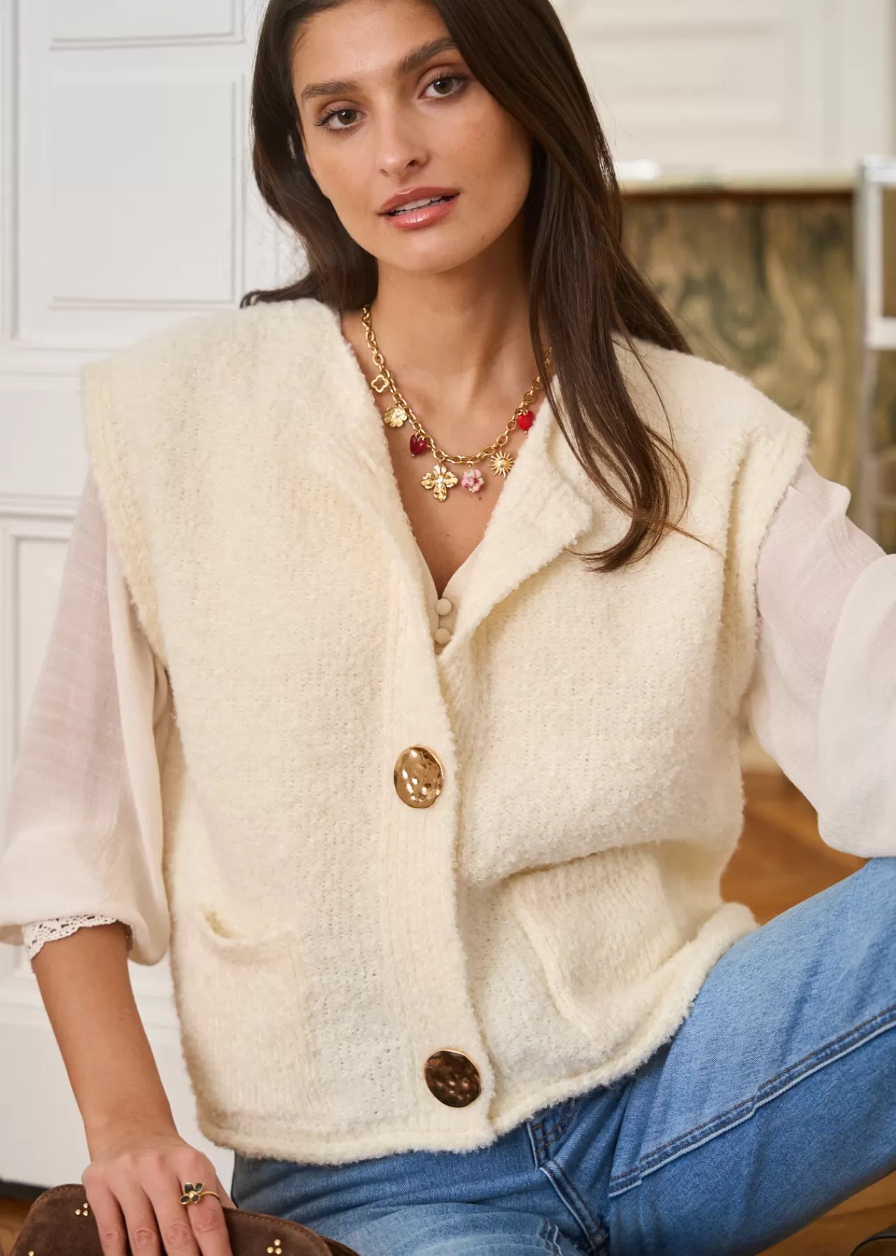 Motus Boutique Gilet Artus< Mailles