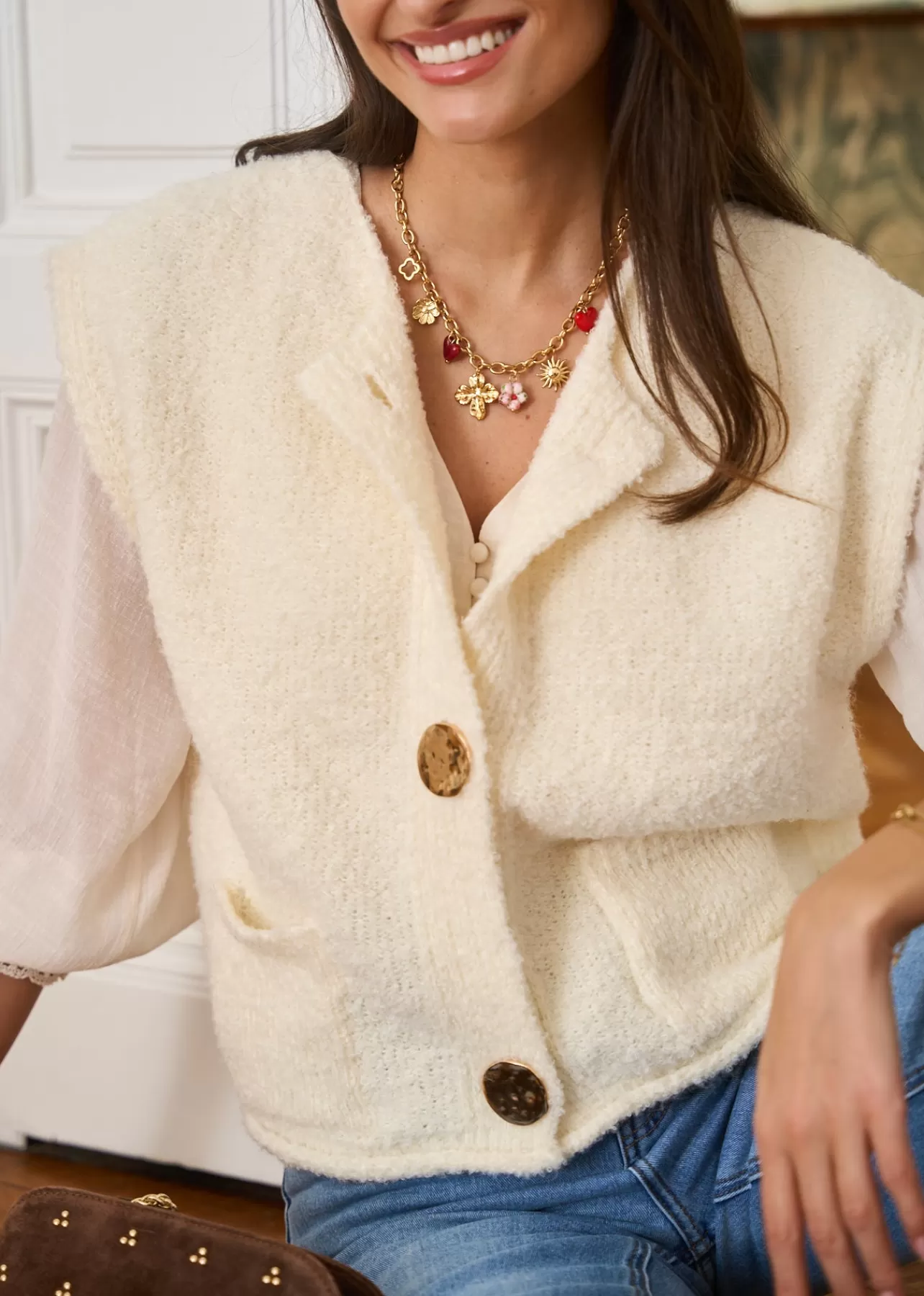 Motus Boutique Gilet Artus< Mailles