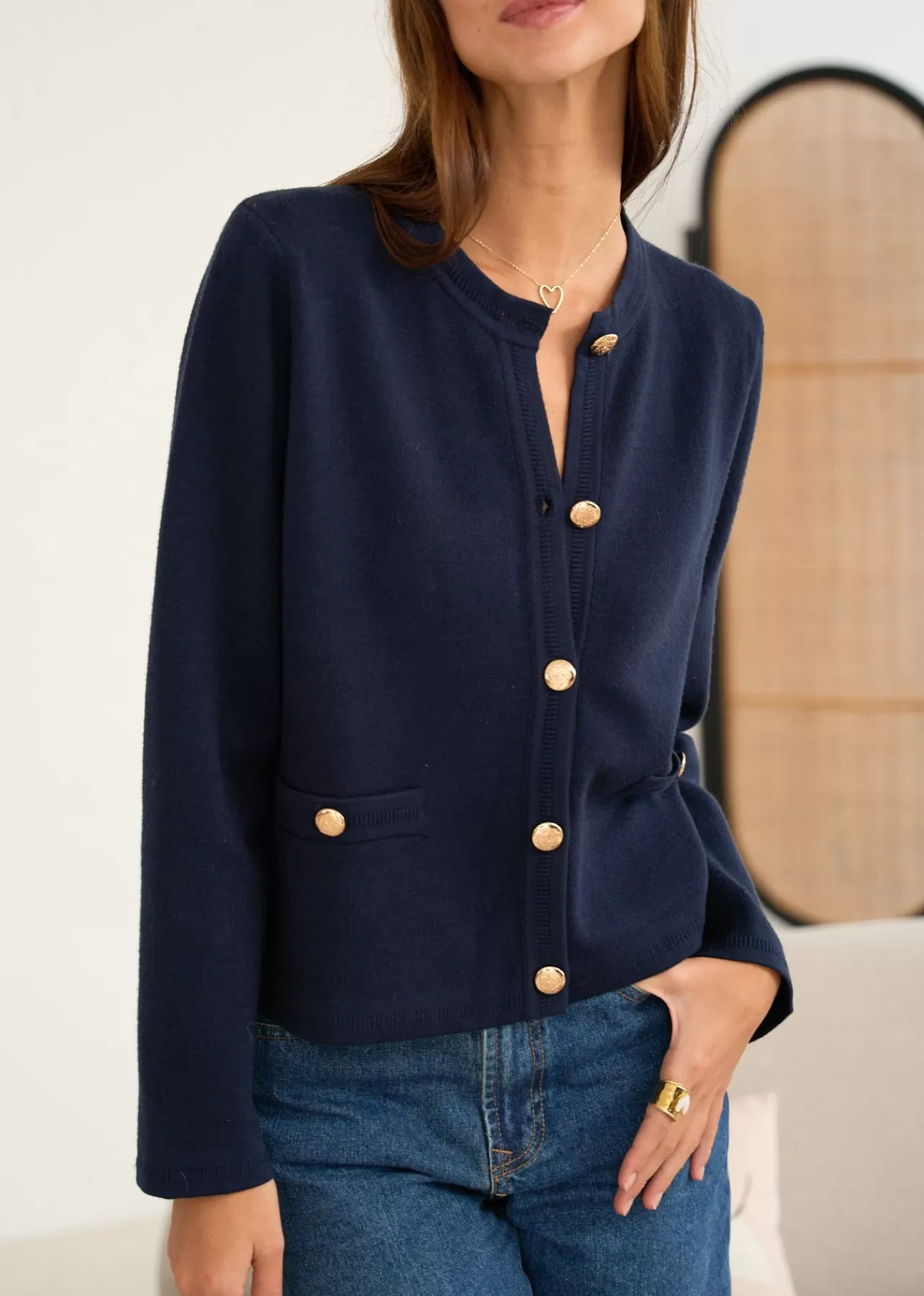 Motus Boutique Gilet Audrey< Mailles