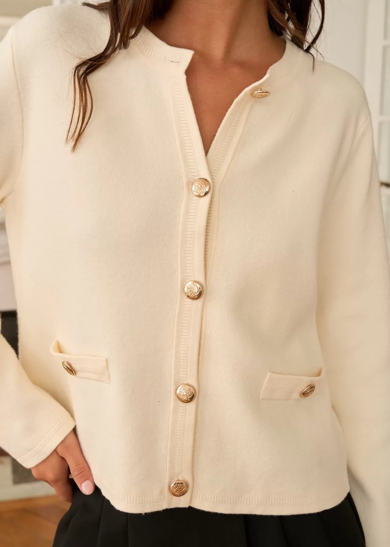 Motus Boutique Gilet Audrey< Mailles