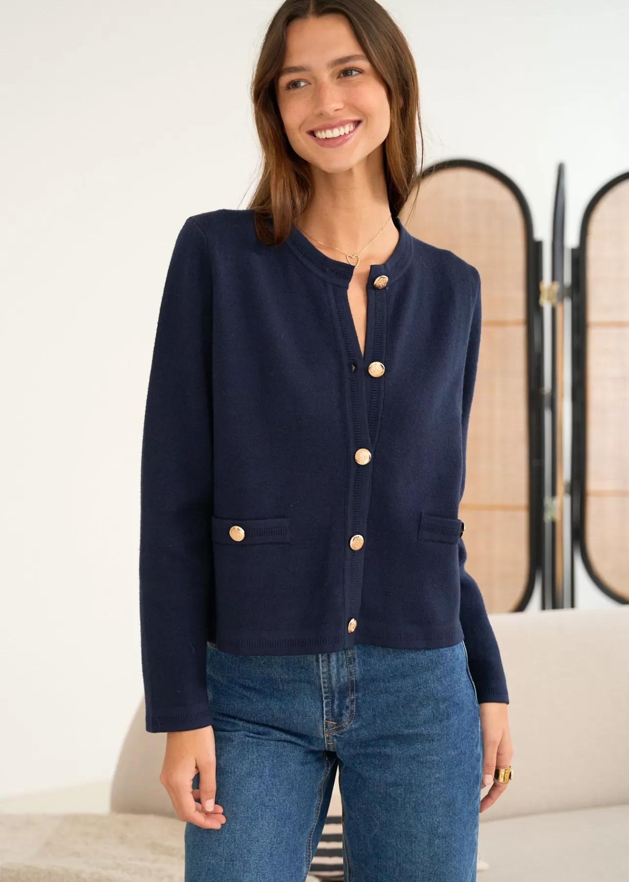 Motus Boutique Gilet Audrey< Mailles