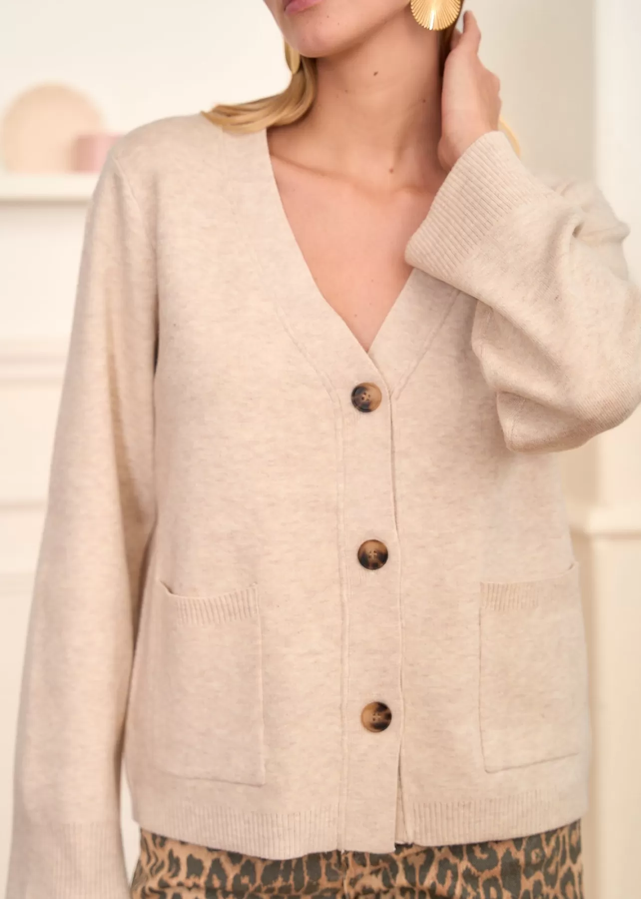 Motus Boutique Gilet Céleste< Mailles