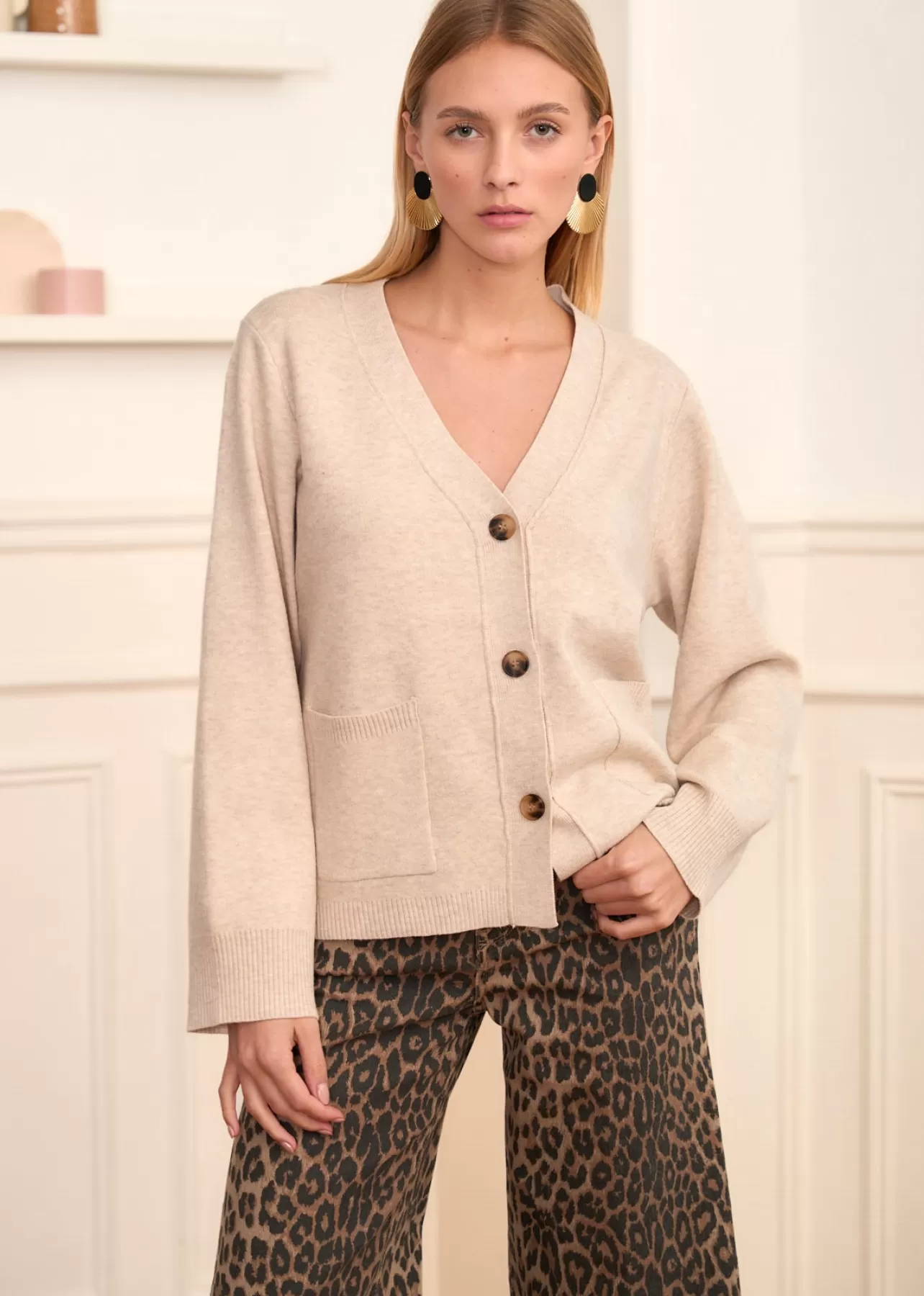 Motus Boutique Gilet Céleste< Mailles