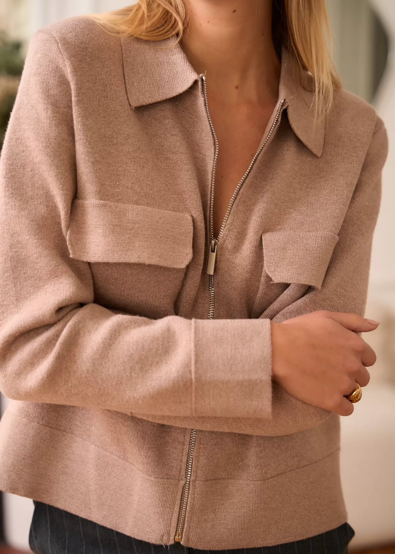 Motus Boutique Gilet Gaetane< Mailles