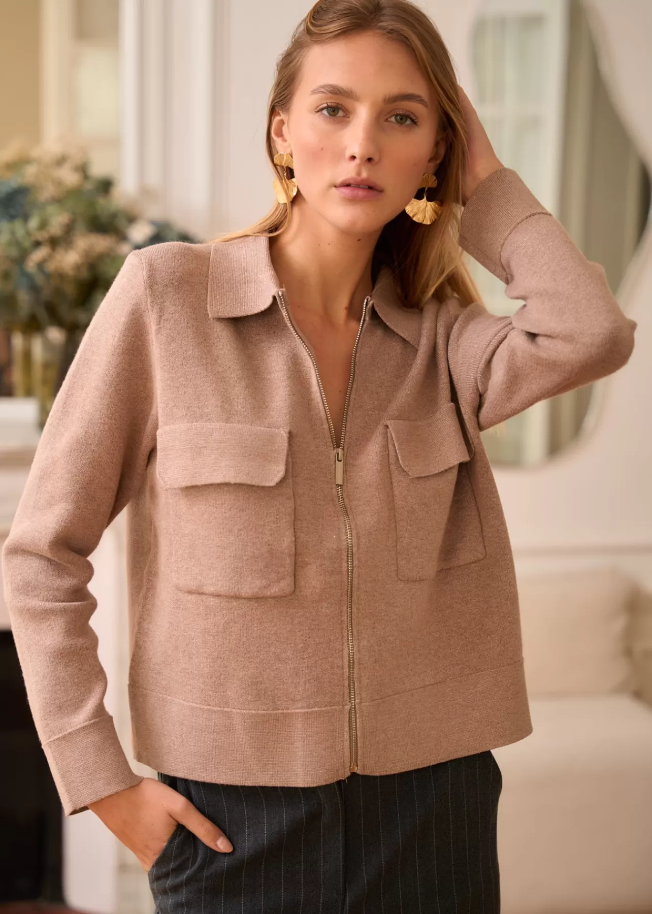 Motus Boutique Gilet Gaetane< Mailles
