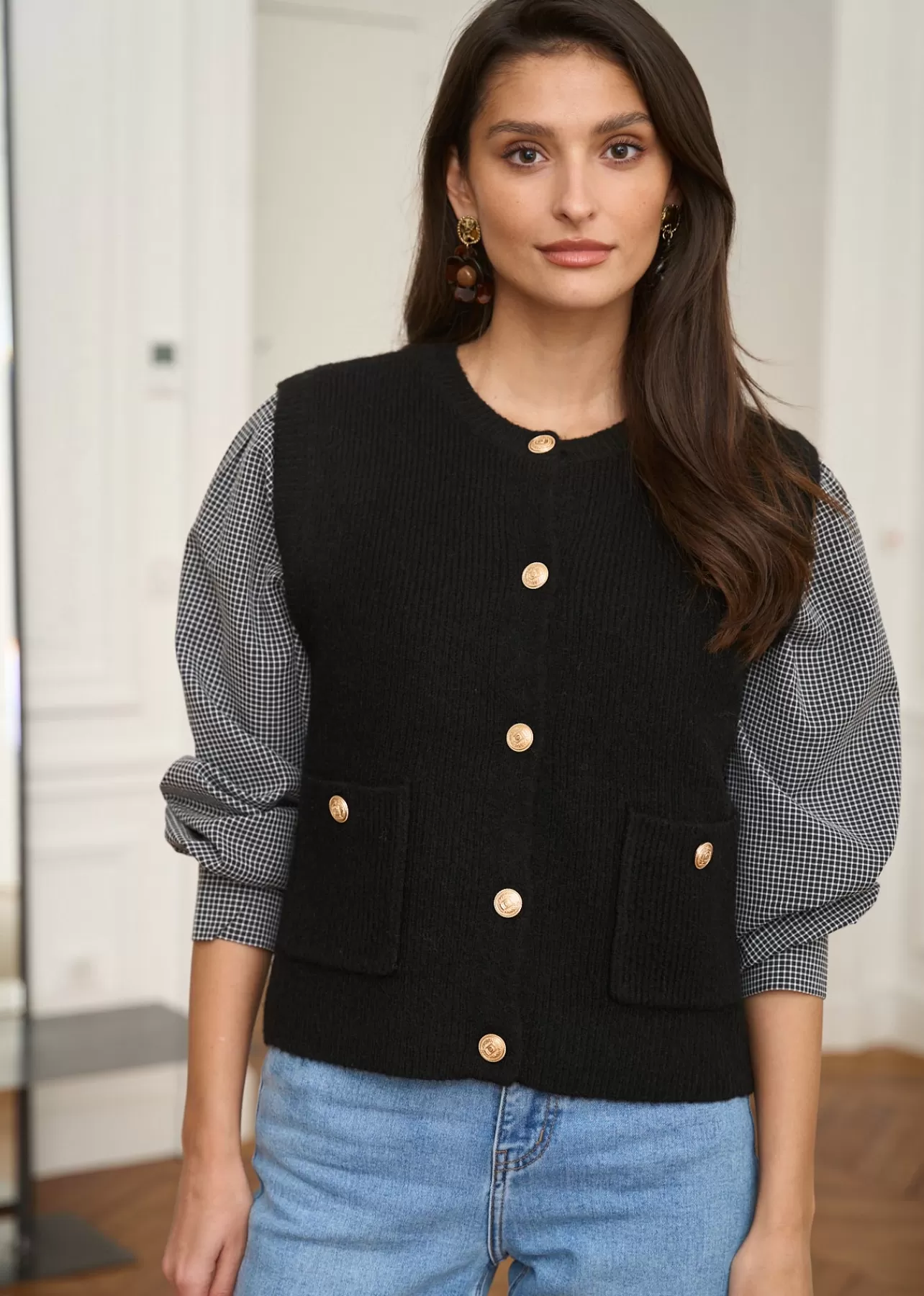 Motus Boutique Gilet Léon< Mailles