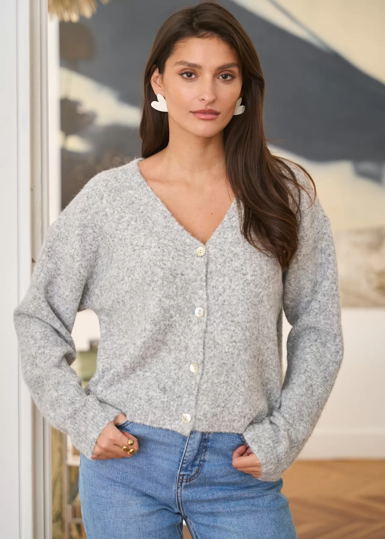 Motus Boutique Gilet Myrielle< Mailles
