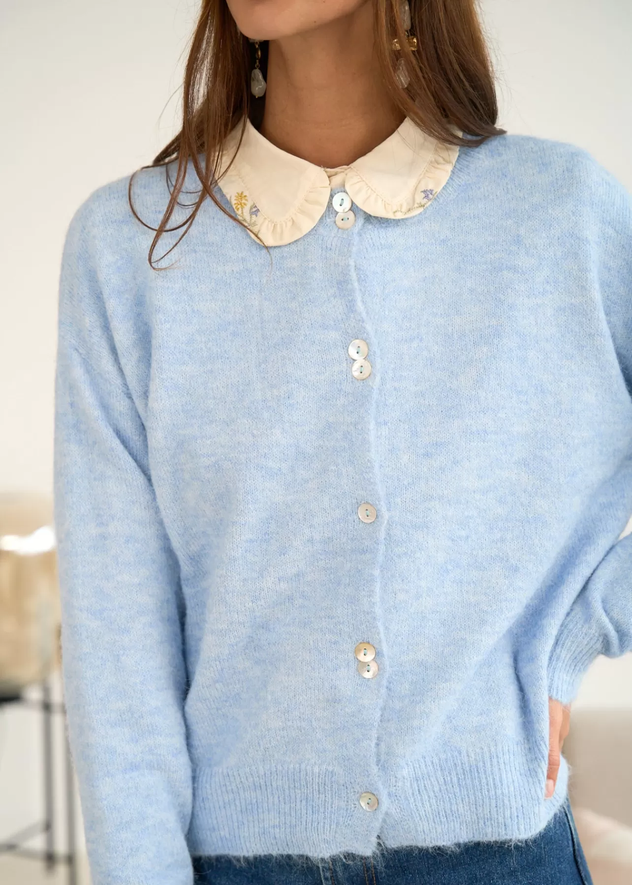 Motus Boutique Gilet Ophélia< Mailles