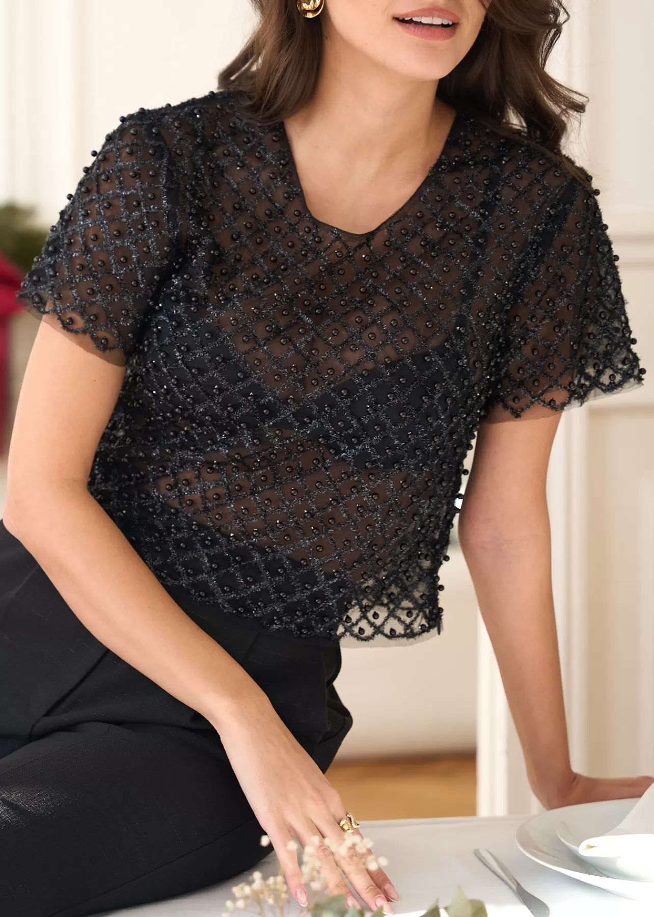 Motus Boutique Top Eléonore< Tops & Bodys